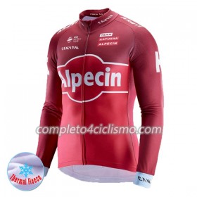 Maglia 2017 Team Katusha Alpecin N001 Winter Invernale